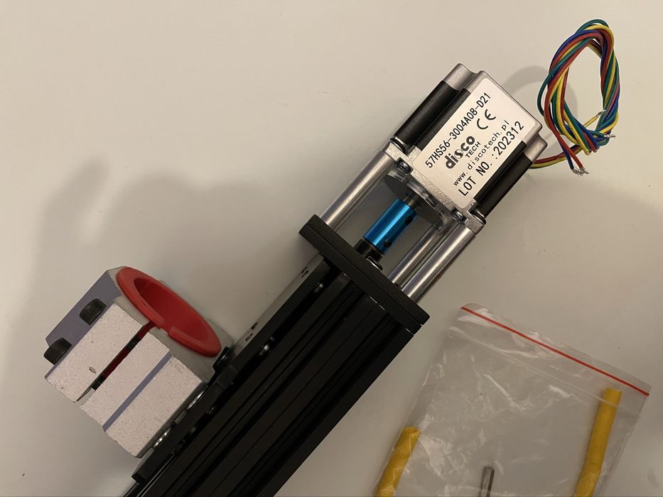 Prowadnica głowica cnc oś Z 125mm