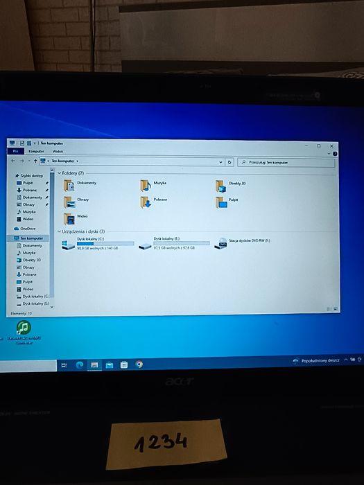 Laptop Acer 17 cali