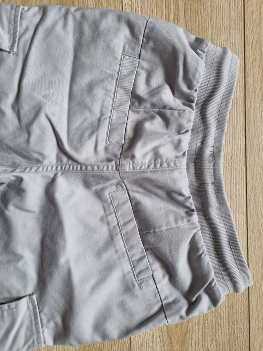 Bojówki, spodnie r. 152 Reserved, szare, ściągacze