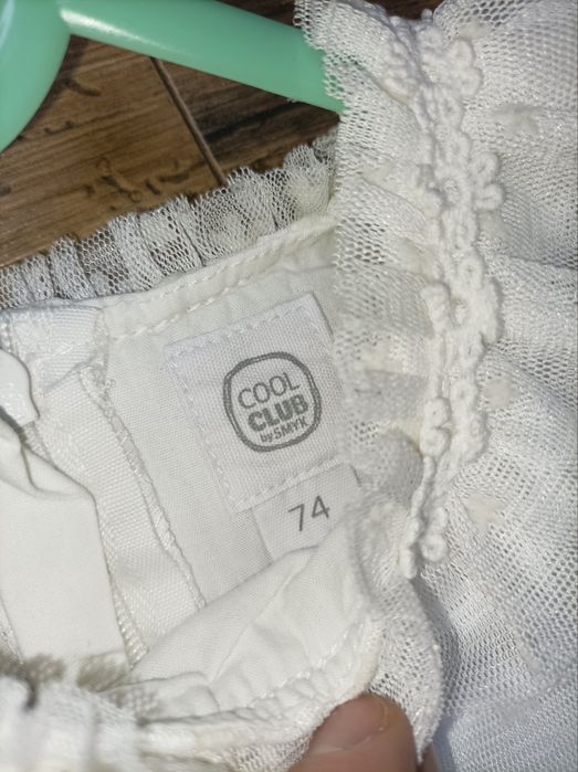 Sukienka chrzest wesele bal księżniczka rozmiar 74