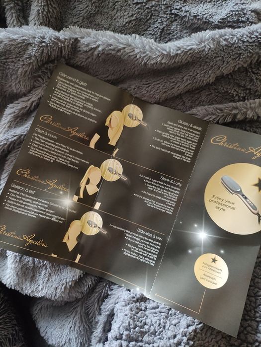 Elektroniczna szczotka do prostowania włosów