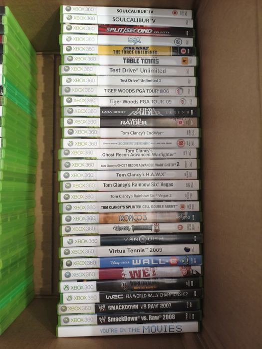 Gry konsola Xbox 360 130 tytułów: FIFA, Prey, Forza, GTA, Batman itd.