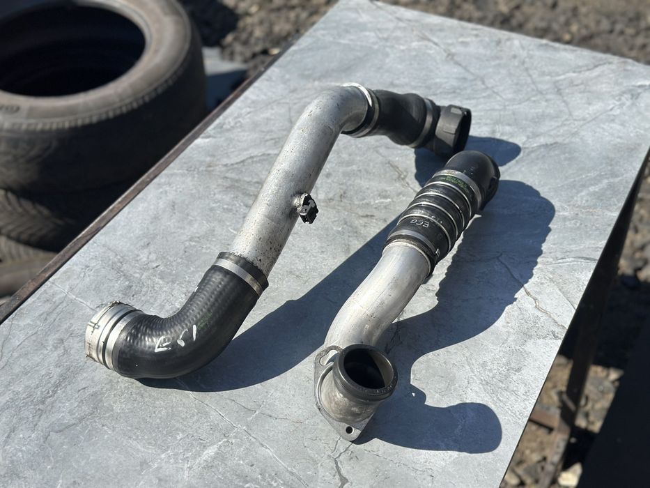 BMW E60 E61 Патрубок Інтеркуллера М57N2 3.0d патрубки куллера BUMER