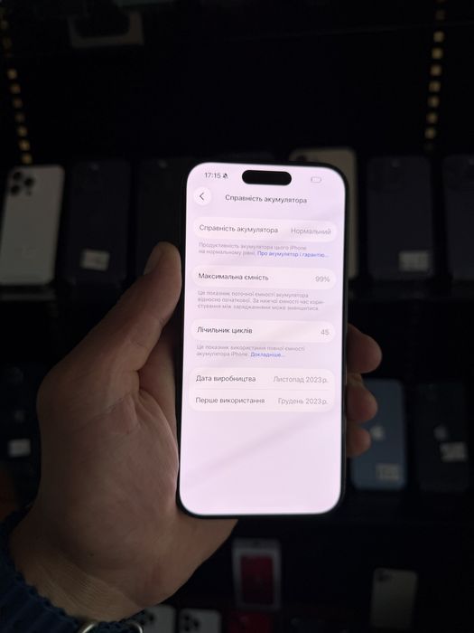 iPhone 15 Pro 128gb Blue Neverlock