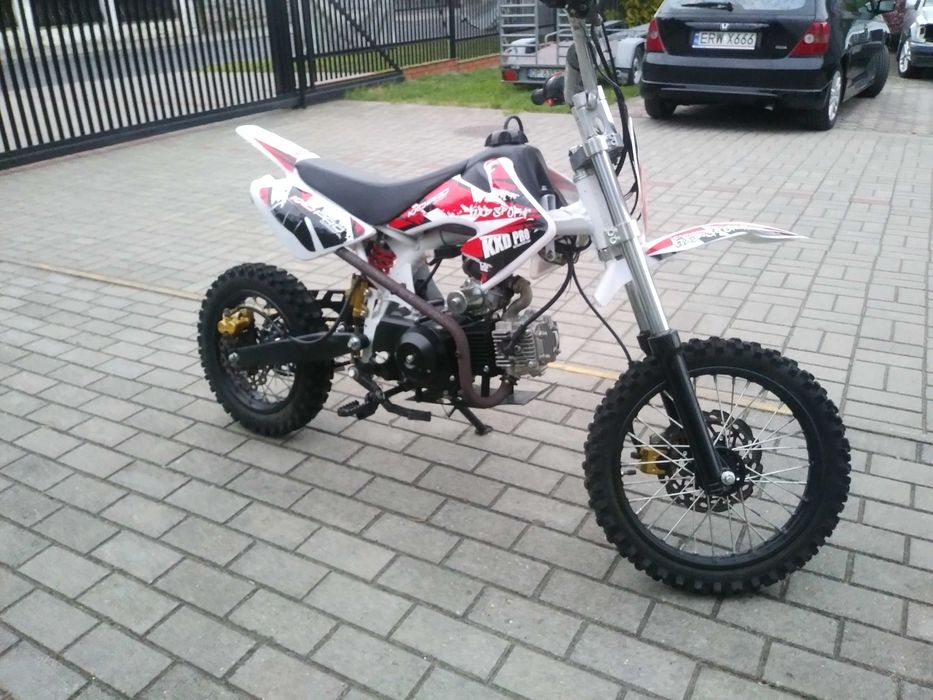 CROSS 125cc Automat lub 4 biegowy, Koła 12/14 - 14/17 cali