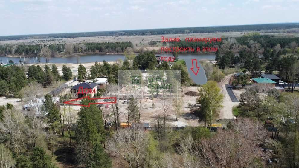 Продаж сучасного будинку 300 м² + 39 соток в сосновому лісі