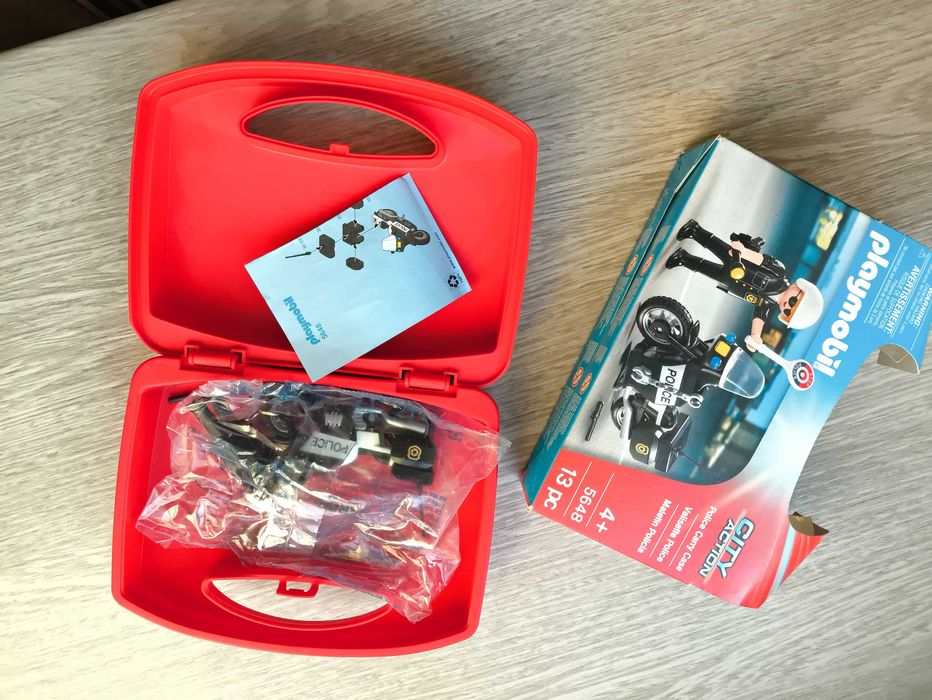 Playmobil City Action Policjant na motorze 5648