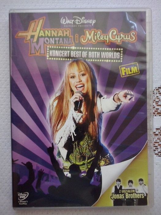 Hannah Montana Miley Cyrus Best of Both Worlds DVD