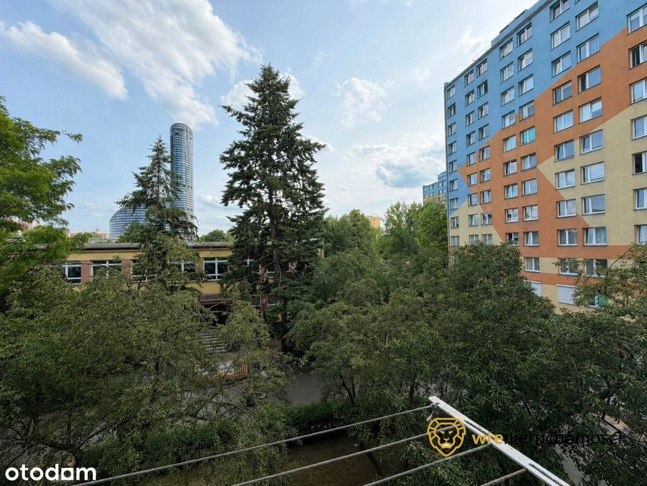 3 pokoje przy Sky Tower | osobna kuchnia | Stysia