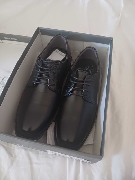 Półbuty pantofle eleganckie dla chłopca