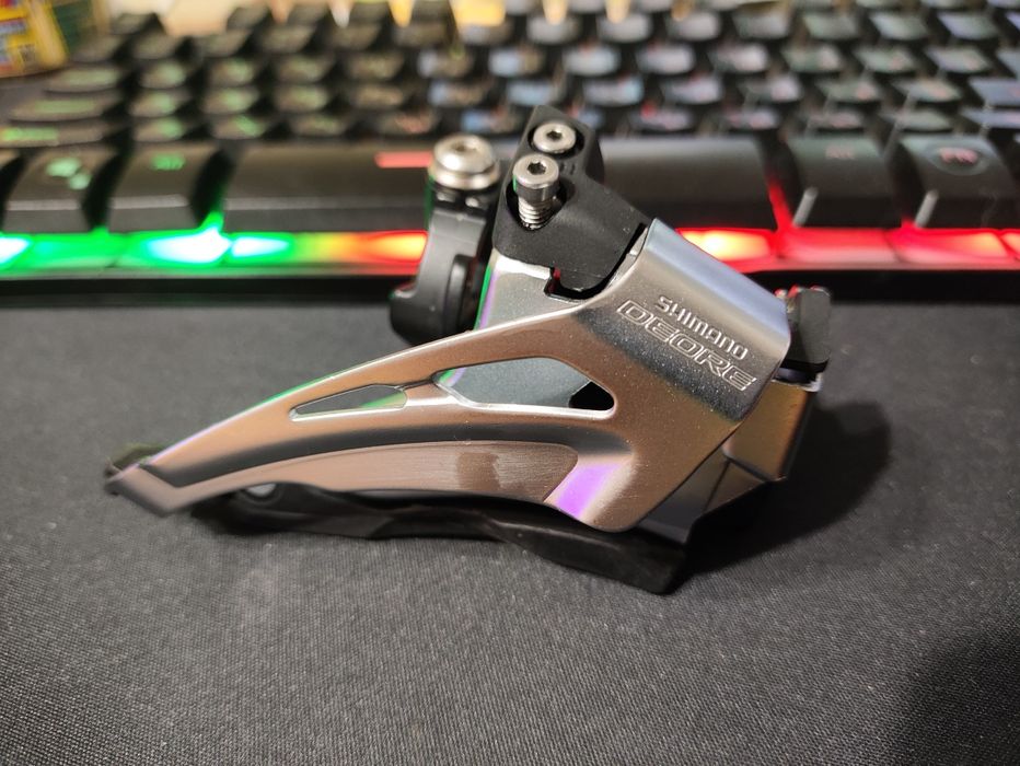 Передній перемикач shimano deore
