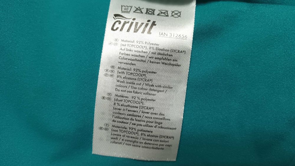 Camisola de desporto da Crivit