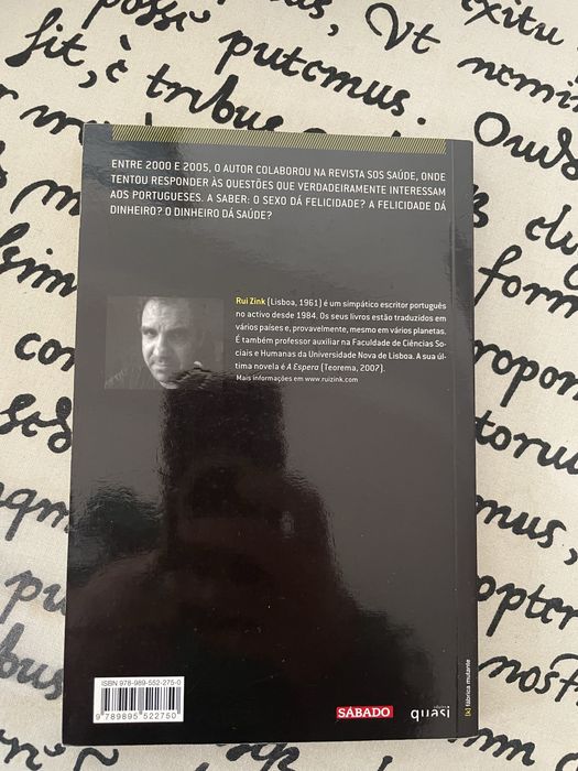 Livro Luto pela Felicidade dos Portugueses