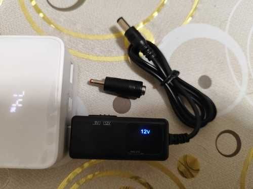 Кабель USB - DC с переключателем на 9V / 12V (DC 5.5*3.5 / 3.5*1.35)