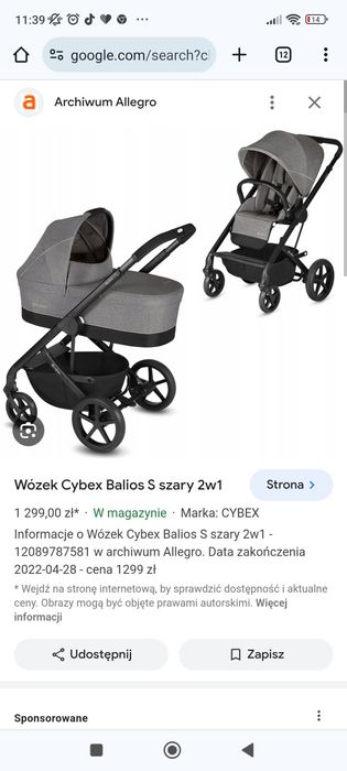 Wózek Cybex Balios S