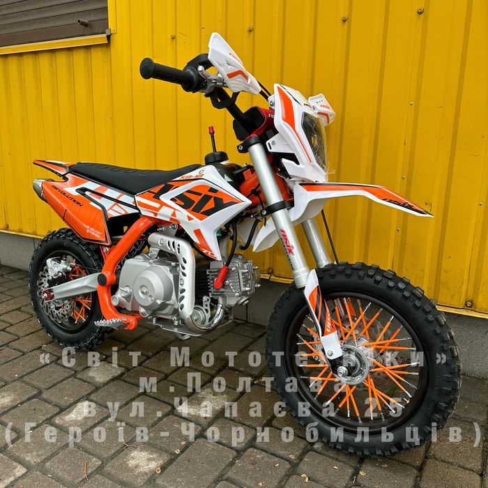 Новий дитячий пітбайк Asix XB-18 70cc 2026 | 12/10 | Автоматична КПП