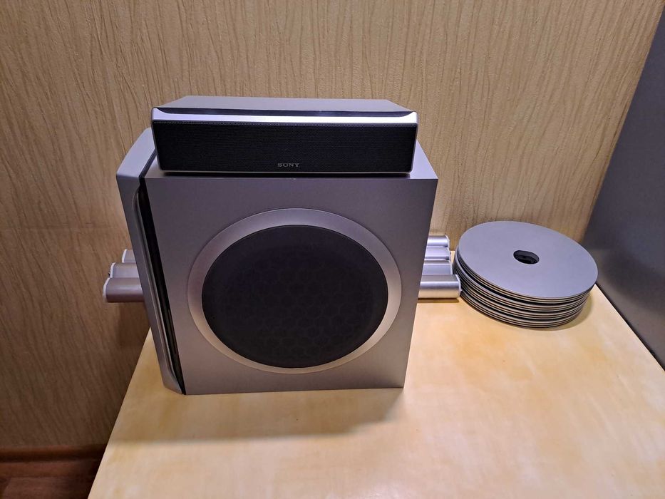 Продам пасивні колонки та сабвуфер Sony акустика 5,1