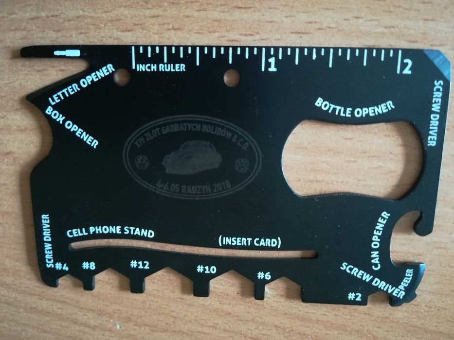 Karta Przeżycia MULTITOOL