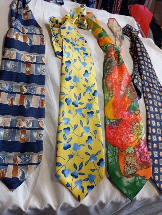 Krawaty męskie Jedwabne