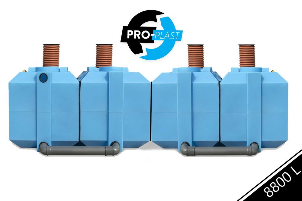 Zbiornik na Deszczówkę 8800L Szambo Ekologiczne Moja Woda