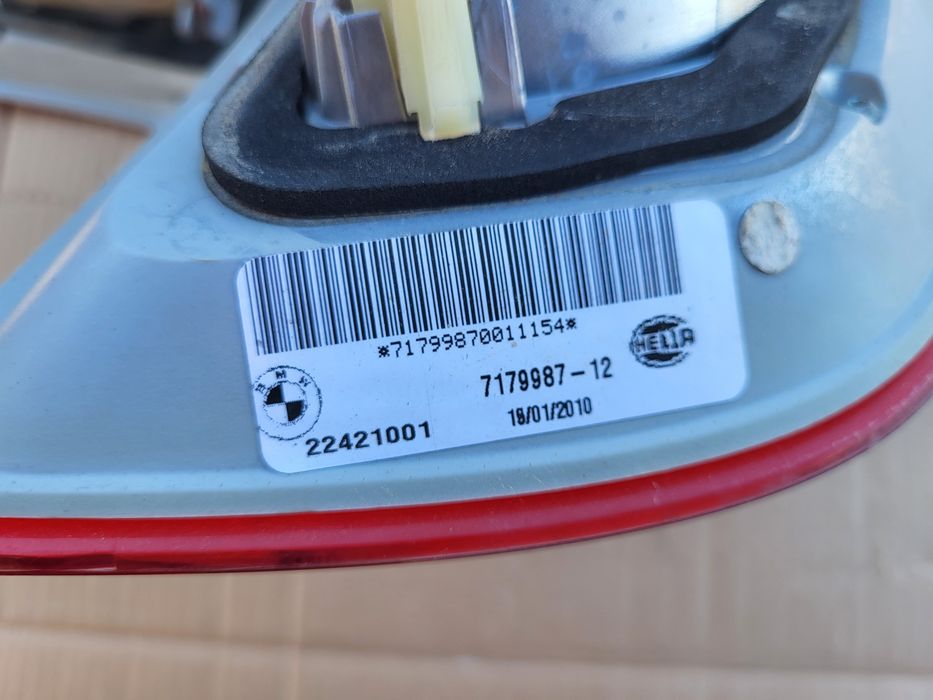 Lampy Tył w Klapę L.P bmw x6 x6m E71
