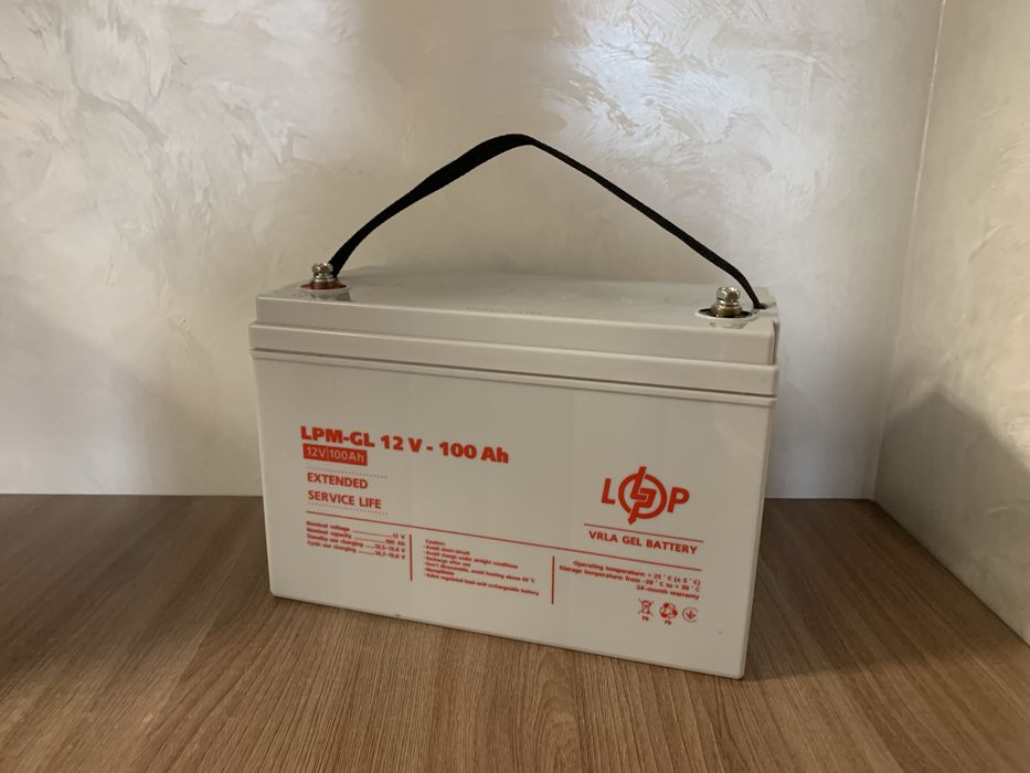 Гелевий акумулятор LogicPower LPM-GL 12V 100Ah
