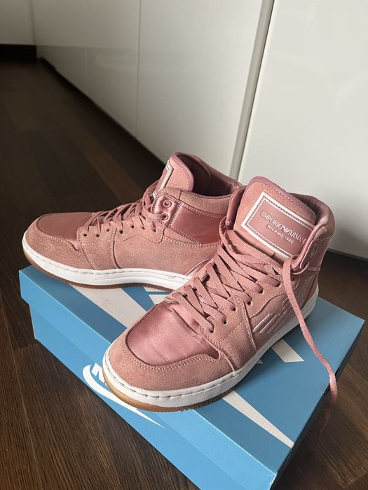 Кроссовки высокие Emporio Armani оригинал