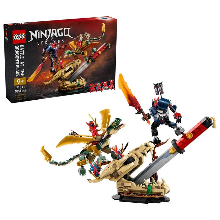 LEGO Ninjago 71871 - Bitwa O Smocze Ostrze (Bez Figurek)