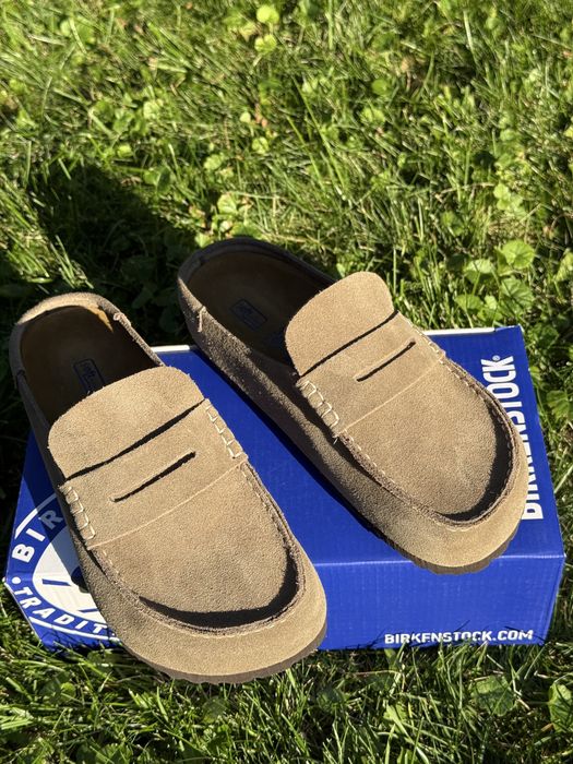 Замшеві шльопанці   Мюлі клоги біркеншток birkenstock naples
