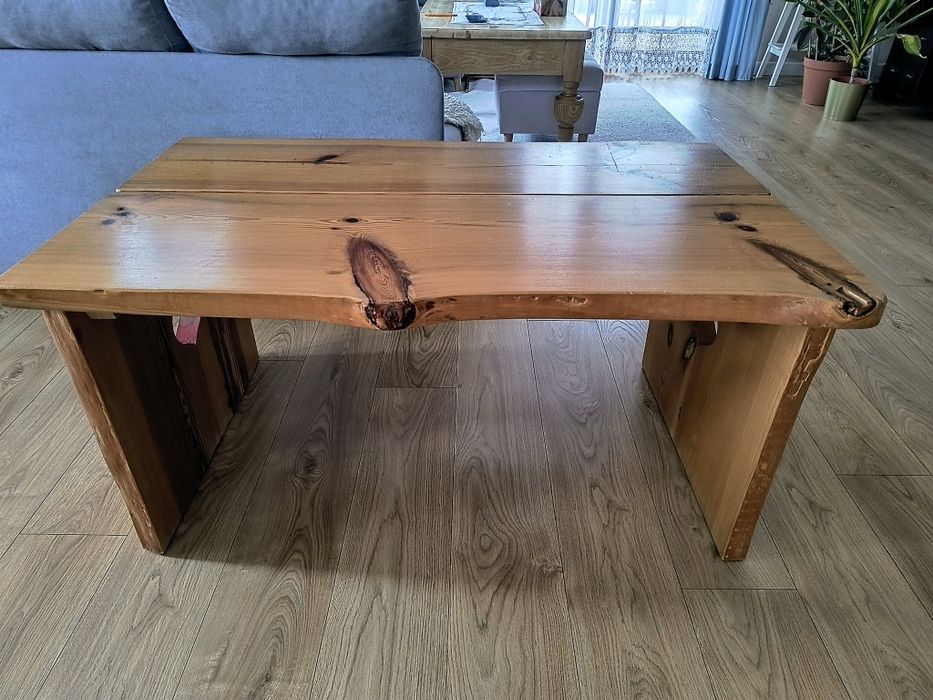 Ława drewniana, stolik kawowy