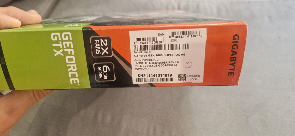 Karta graficzna Gigabyte GTX 1660 super