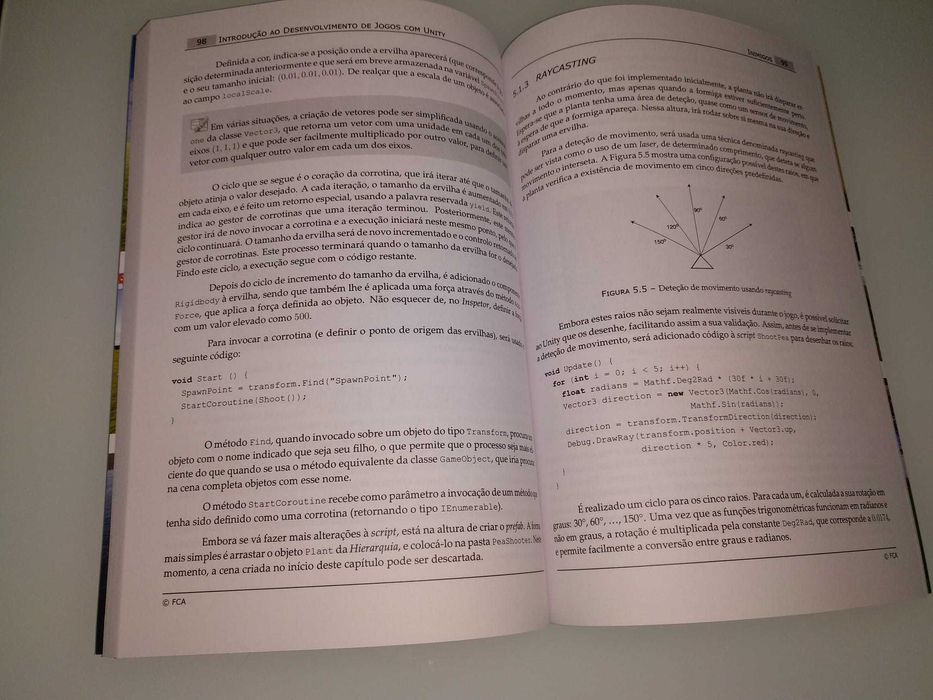 Livro "Introdução ao Desenvolvimento de Jogos com Unity" (FCA)