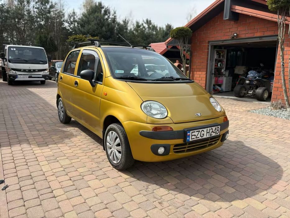 Daewoo matiz 1.0 1 właściciel POLSKI salon tylko 68 000km