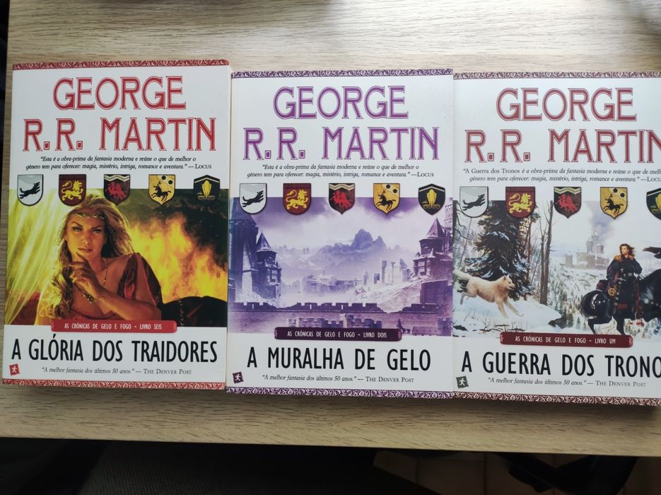 Guerra dos tronos - volumes 1, 2 e 6