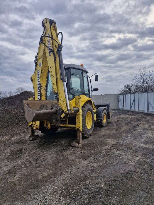 Usługi koparko-ładowarka koparka kołowa