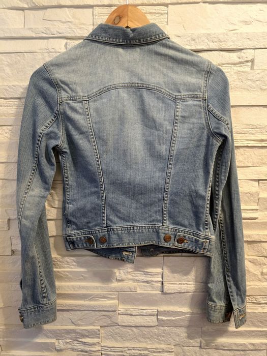 Kurtka katana narzutka rozm. 34 dżins jeans niebieski