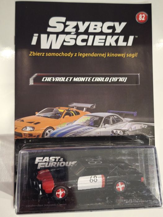Chevrolet Monte Carlo Deagostini nr 82, Fast End Furious 1:43