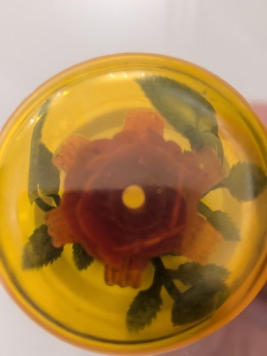 Винтажная ручка КПП розочка, СССР