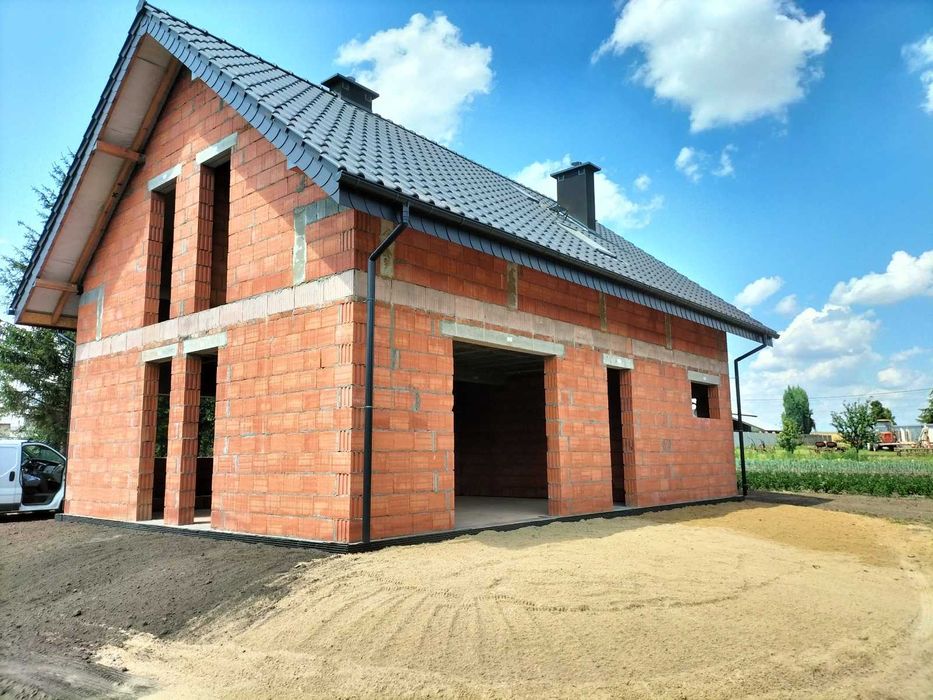 Ostrów Wlkp. dom nowy stan surowy otwarty na działce klienta 259.000 !