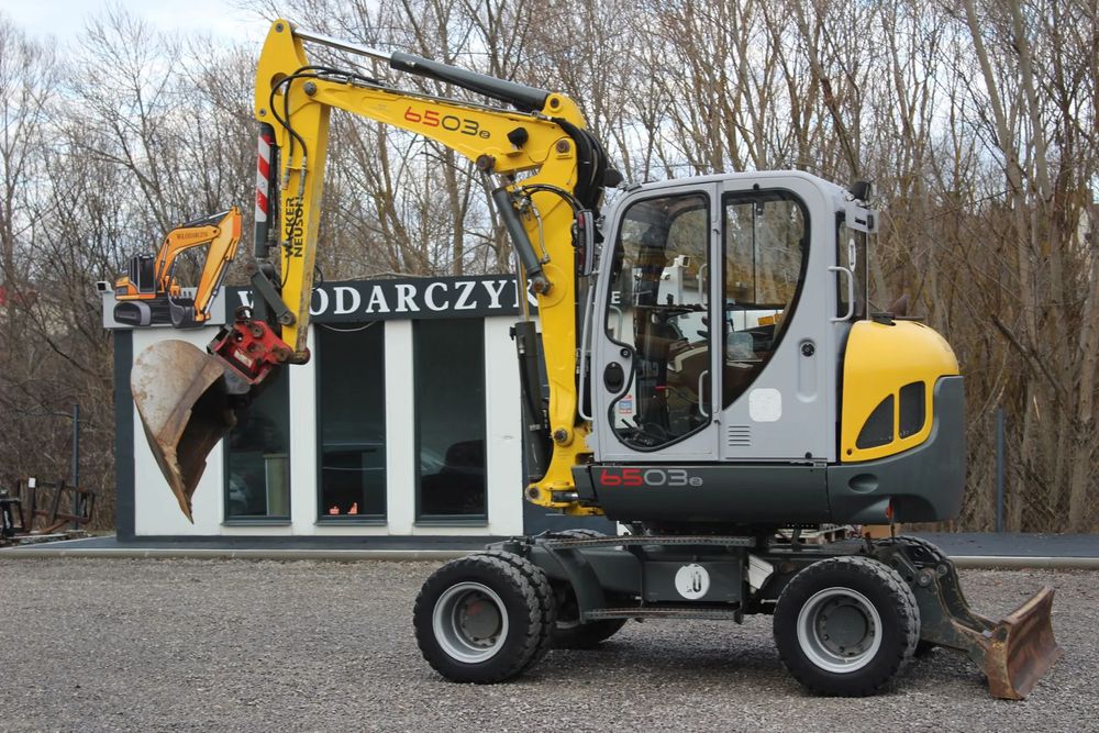 Wacker Neuson 6503-2Powertilt 2Łyżki Sprowadzony  Terex Volvo Bardzo ładna