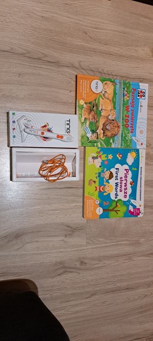 Mówiący długopis Ting + dwie książki