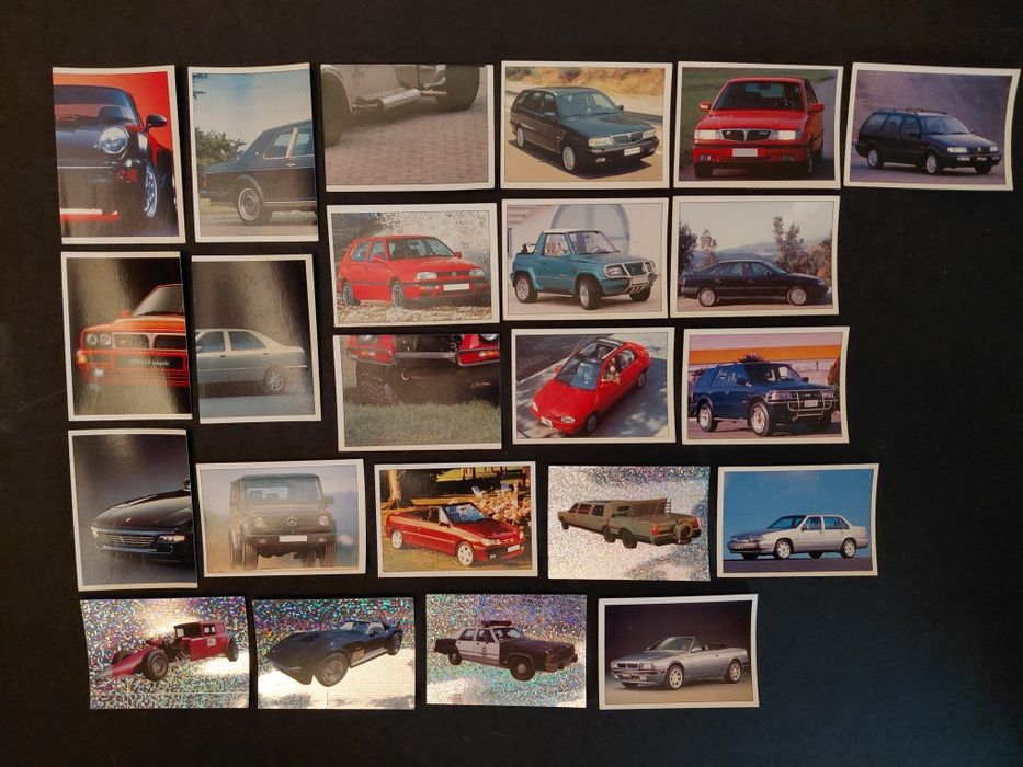 23 Cromos Super Auto da Panini