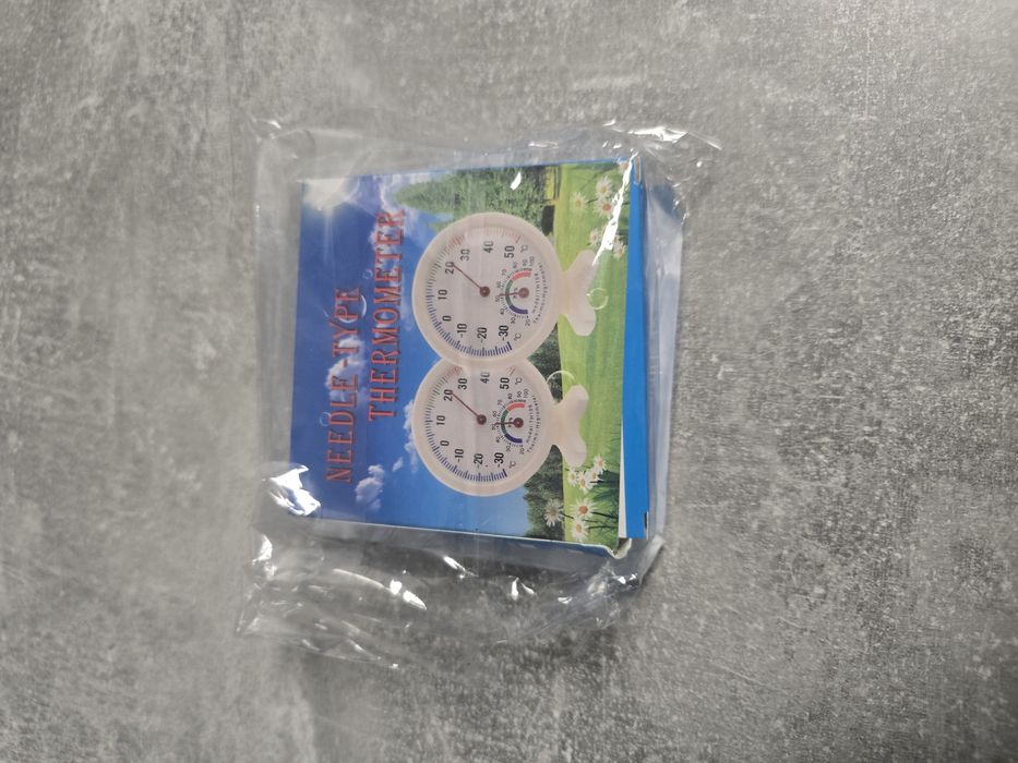 Higrometr termometr analogowy