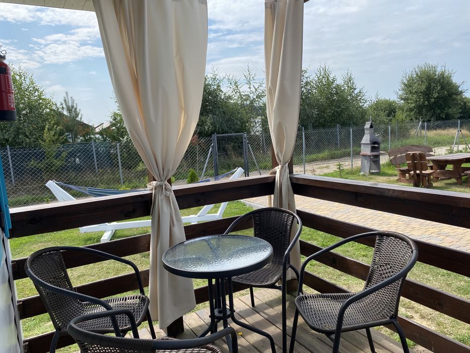 Domek LUX z prywatnym jacuzzi i ogródkiem