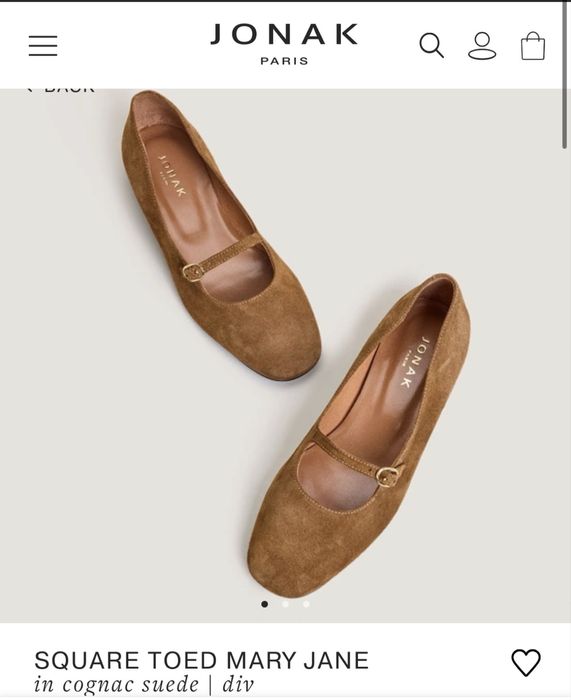 Балетки jonak 38 розмір