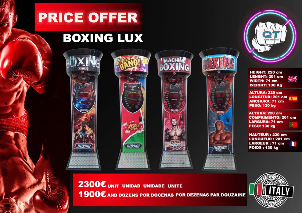 Maquinas De Boxe Novas