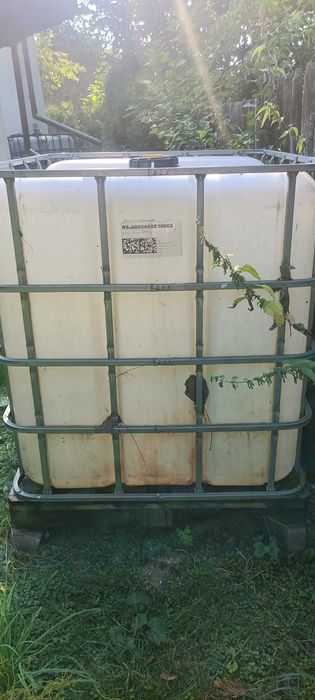 Zbiornik 1000l na budowę do ogrodu na deszczówkę