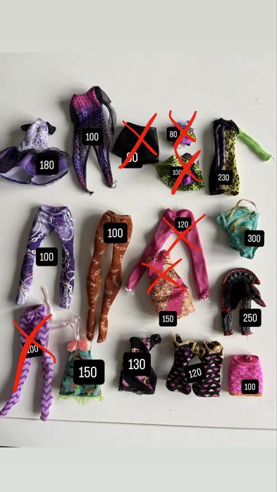 Аксесуари та запчастини Monster High / Ever After High
