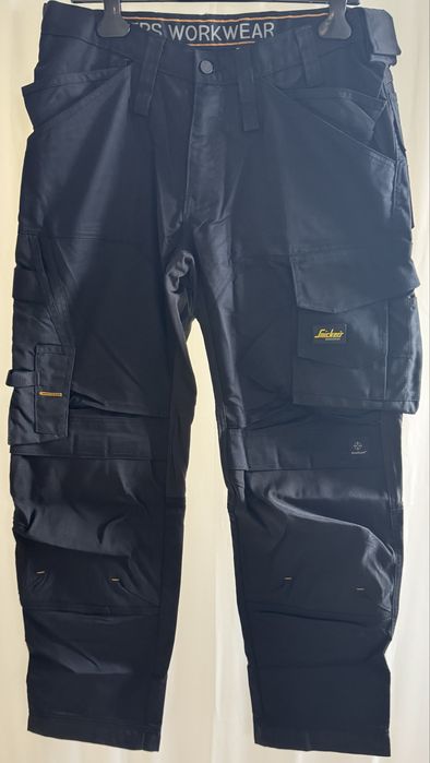 Spodnie robocze Snickers 6251 r.154 (54 long) Stretch kieszenie monter