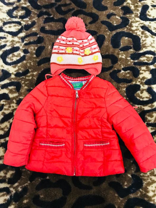 Дитяча куртка для дівчинки 1-2рочки